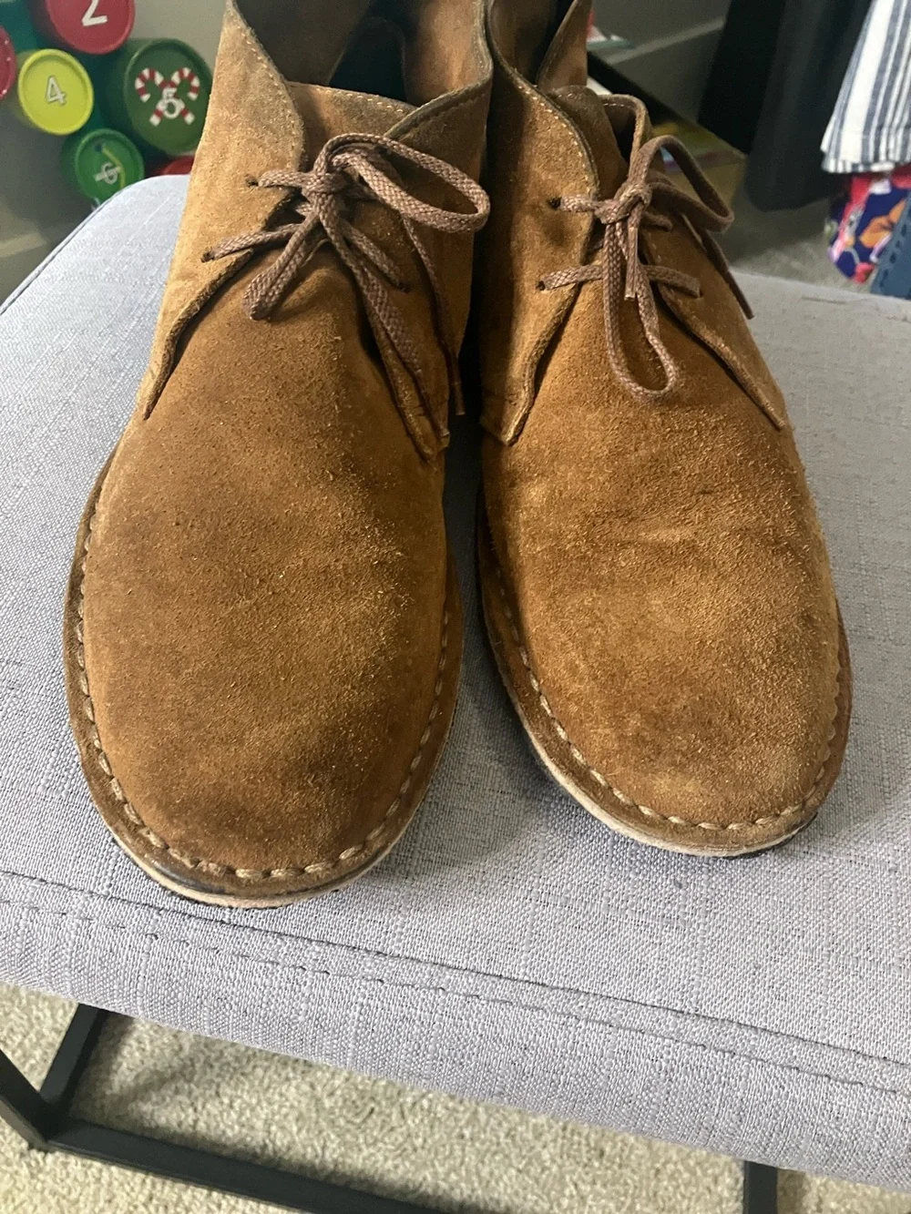 Brown Suede Men's Desert chukka Boots - Classic Casual Style